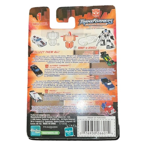 Hasbro Transformers Universe Spy Changers Autobot Jazz Figure New - Picture 2 of 2